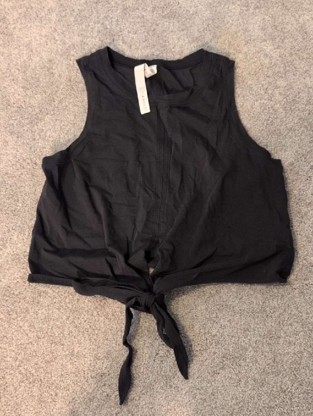 Lululemon Tie Front Crop Tank
